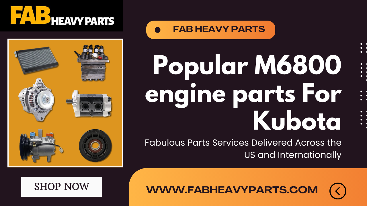 Popular M7040 engine parts For Kubota