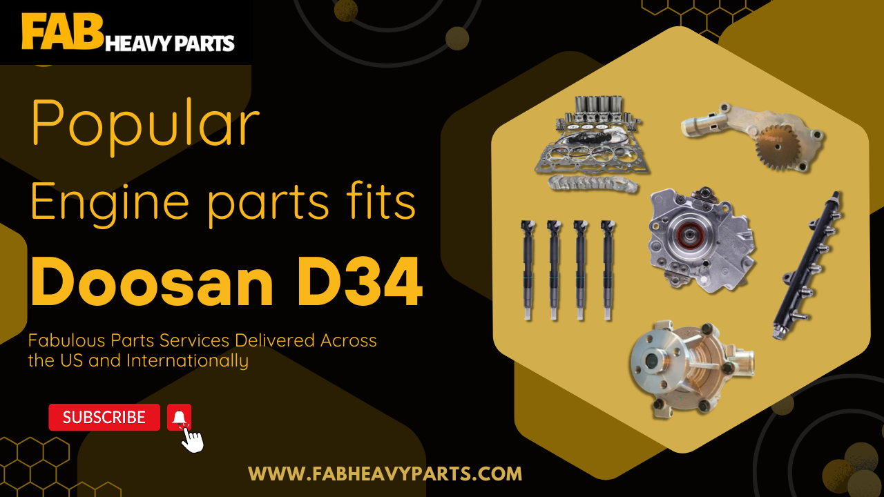 Popular Doosan D34 Engine parts