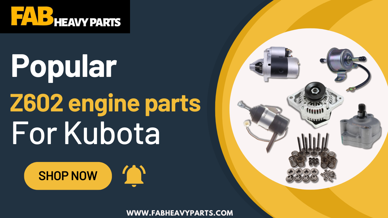 Popular Z602 engine parts For Kubota