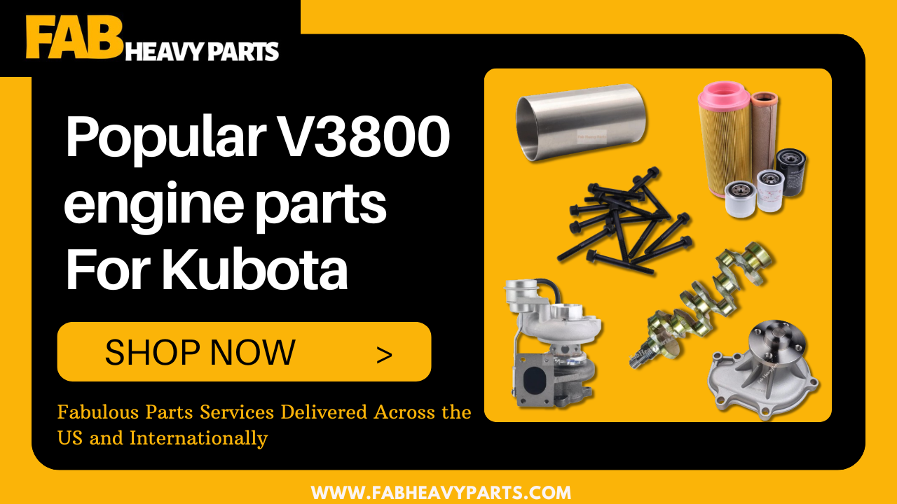 Popular V3800 engine parts For Kubota