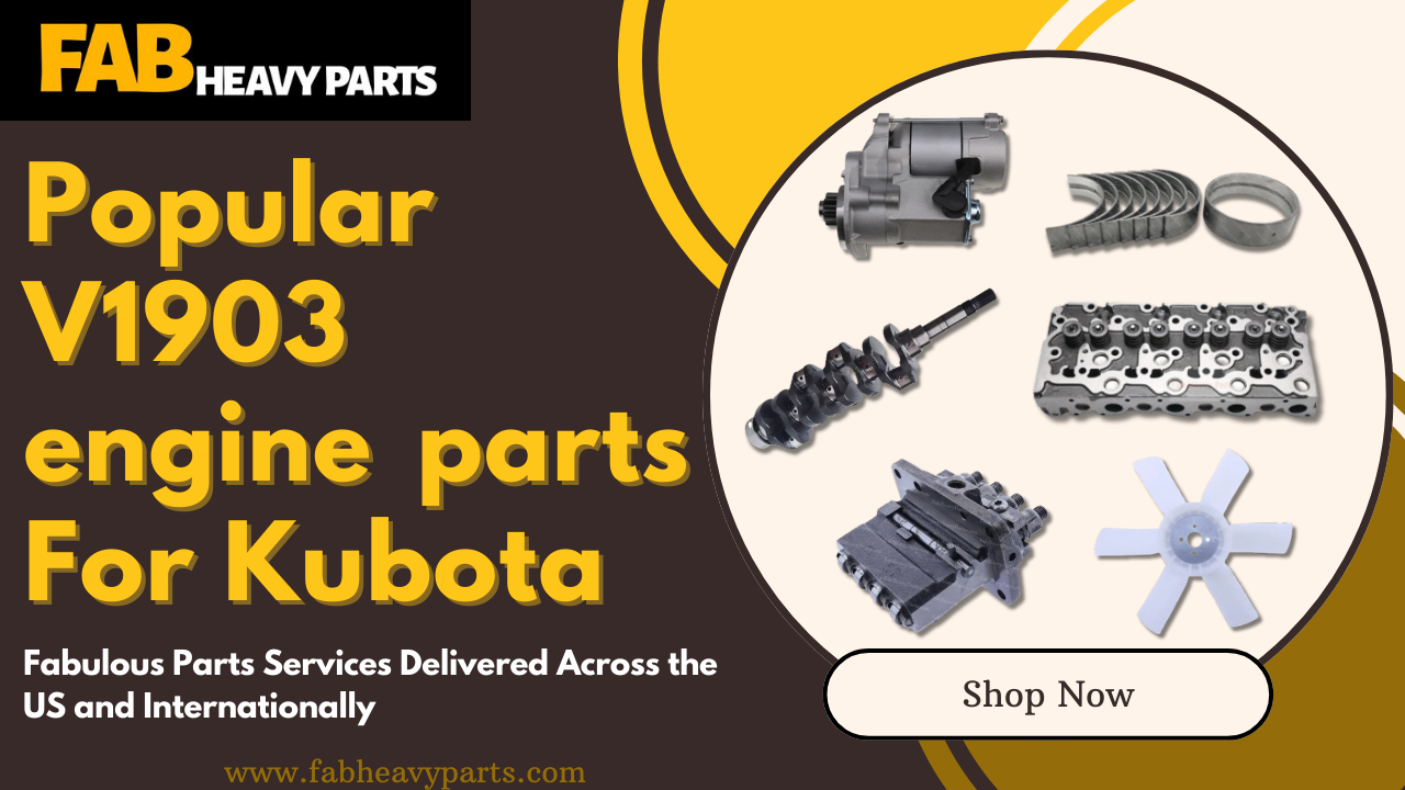 Popular V1903 engine parts For Kubota