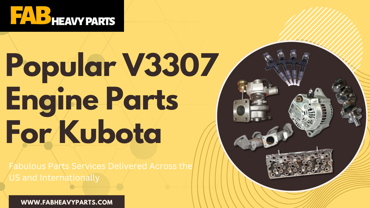 Popular V3307 engine parts For Kubota