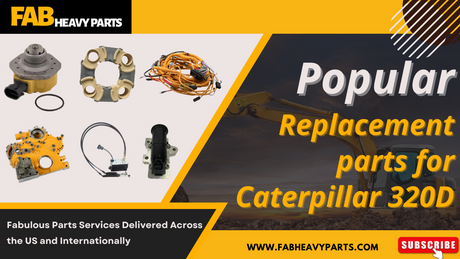 Popular Caterpillar 320D excavator replacement parts