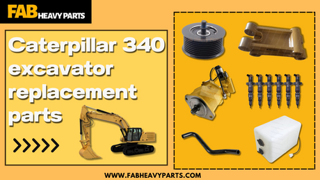 Popular Caterpillar 340 excavator replacement parts