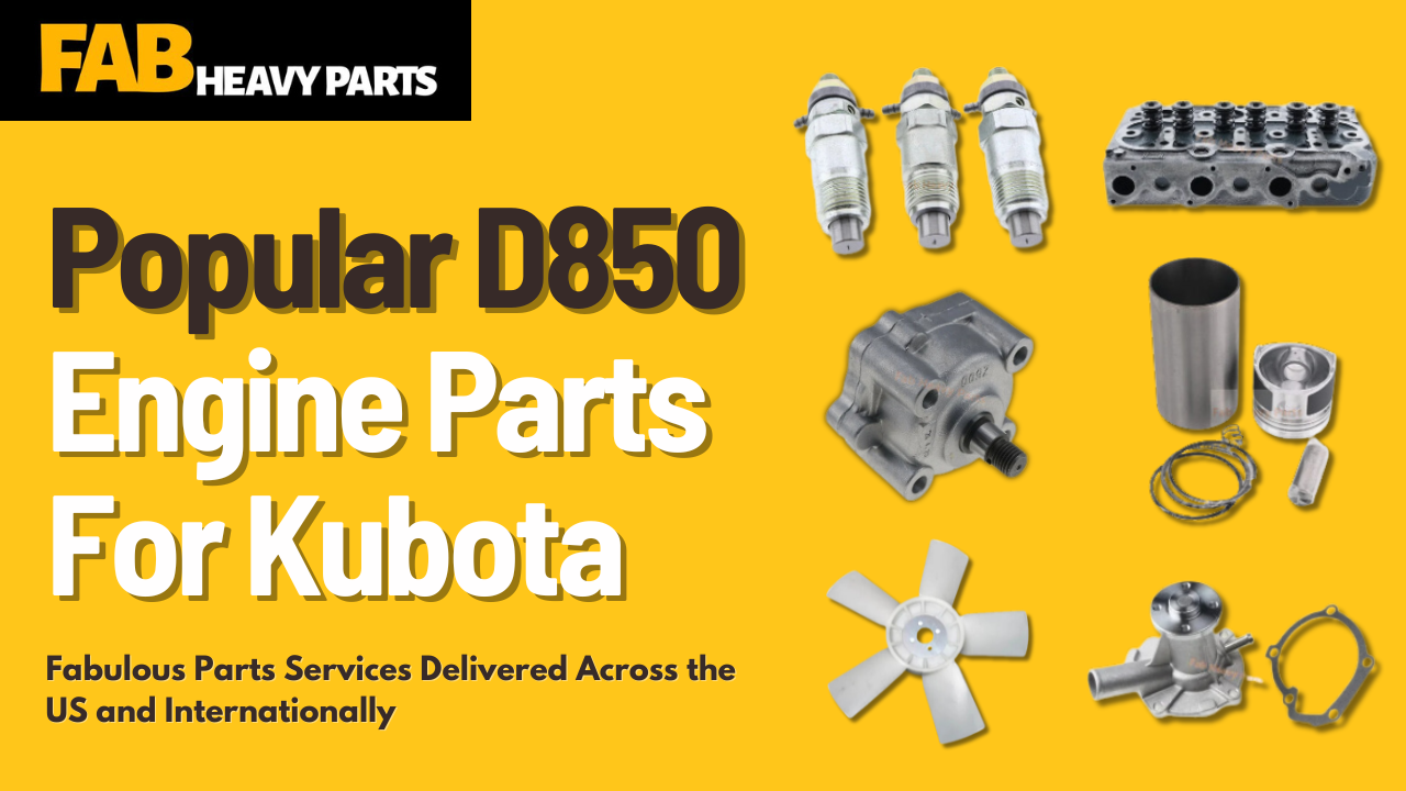 Popular D850 Engine Parts For Kubota