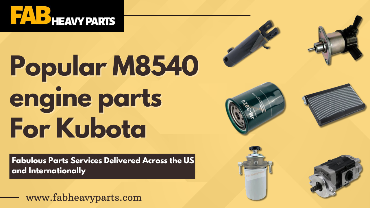 Popular M8540 engine parts  For Kubota