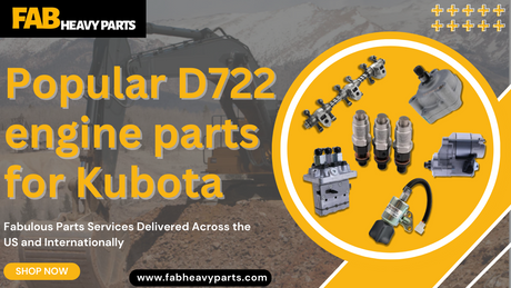 Popular D722 engine parts for Kubota