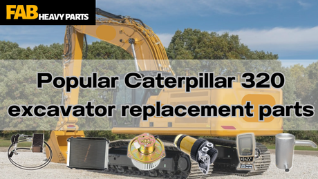 Popular Caterpillar 320 excavator replacement parts