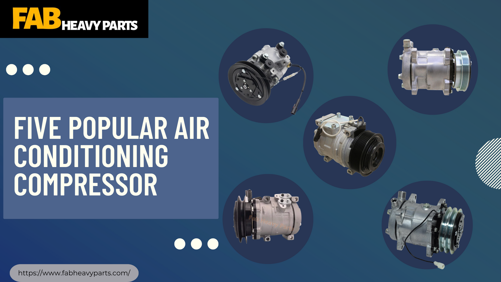 Five Popular Air Conditioning Compressor