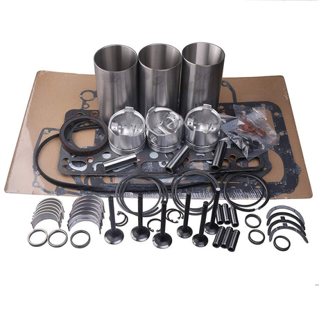 Kubota Engine Overhaul Rebuild Kit - Fab Heavy Parts