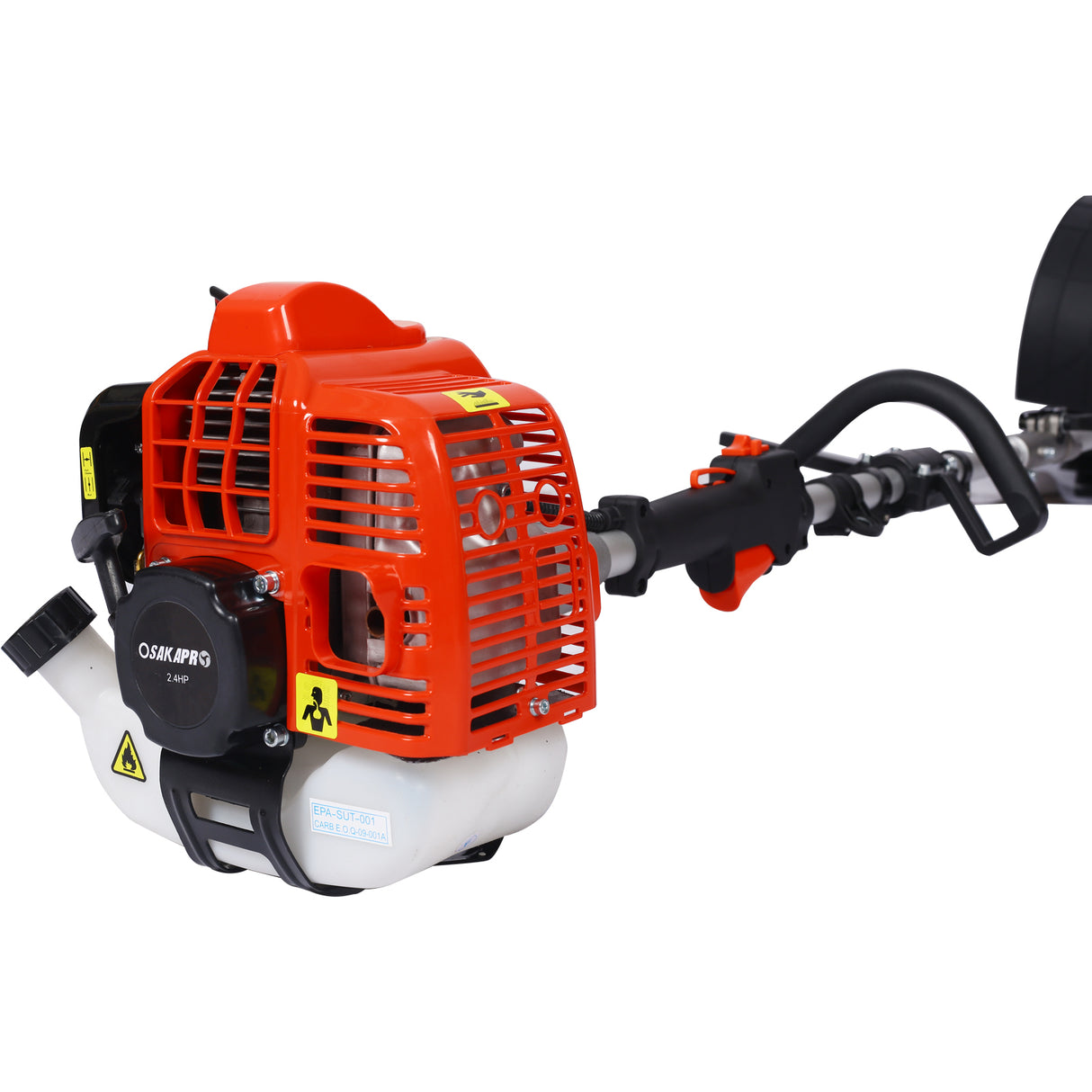 Snow Sweeper Gasoline Powered Paddle Pro 52CC 2 Stroke with 2 PCS Paddle 27.2x10.4" EPA