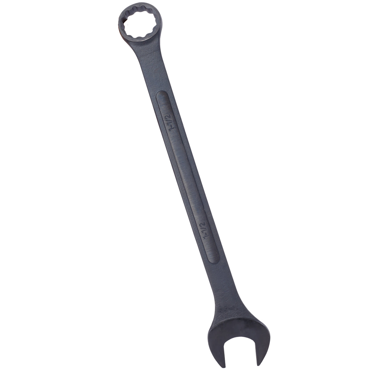 Jumbo Combination Wrench Set Extra Large SAE 1-3/8'' to 2'' Black Oxide with Pouch 6-piece