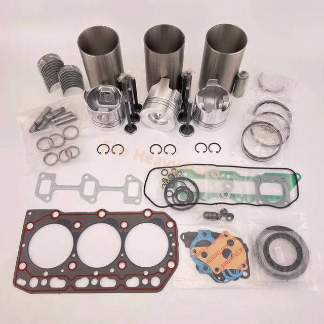 Kit di revisione revisione Motore Yanmar 3TNV70 Escavatore Hitachi ZX17U-2 ZAXIS17U-2