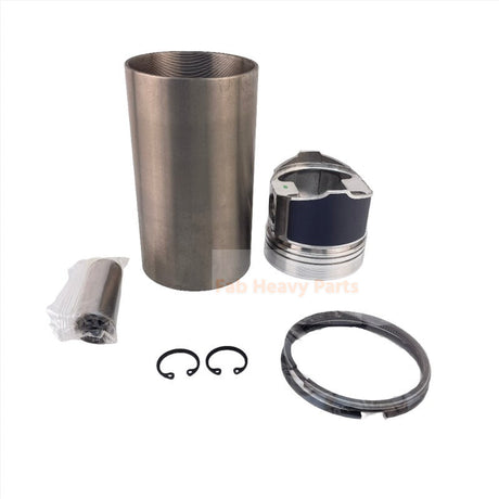 1 Set of Piston and Cylinder liner Kit Fits Yanmar 3TNA72 3TNA72L 3TNA72E 3TNA72U Engine Fits John Deere 430 455 755 670 Tractor