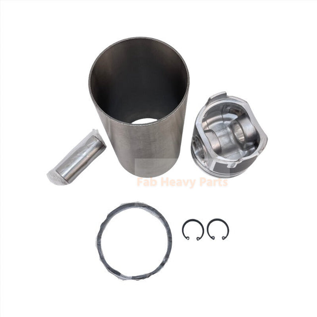 1 Set ng Piston at Cylinder liner Kit na Kasya sa Kubota V2607 V2607T V2607-DI Engine na Kasya sa Bobcat S550 S570 S590 Excavator