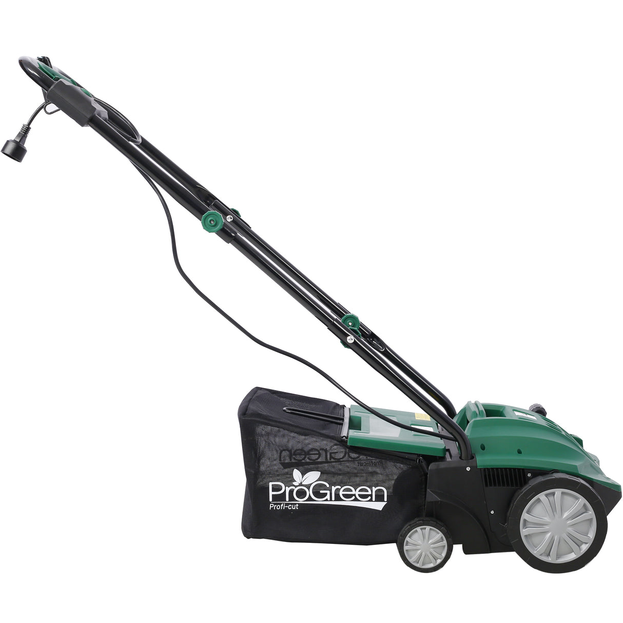 Garden Scarifier 2-in-1 13INCH Dethatcher Scarifier 12 Amp Electric Lawn Dethatcher na Matatanggal na Collection Bag na Napakalaki 31.7QT