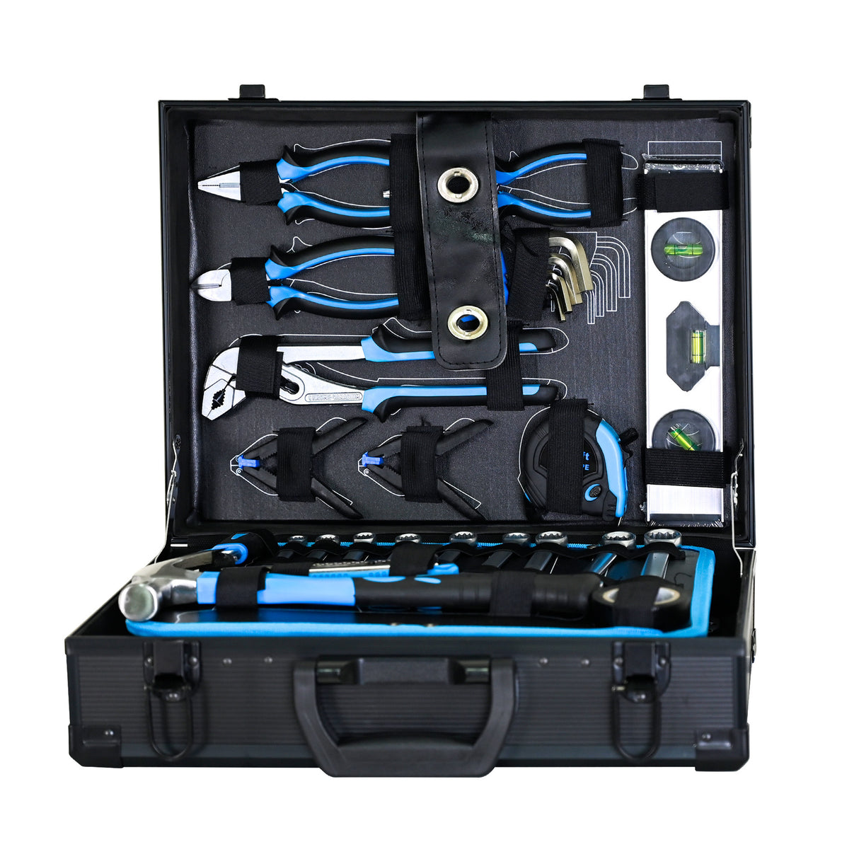 247 stykker Basic Home Combined Maintenance Tool Suitcase Set General Machinery