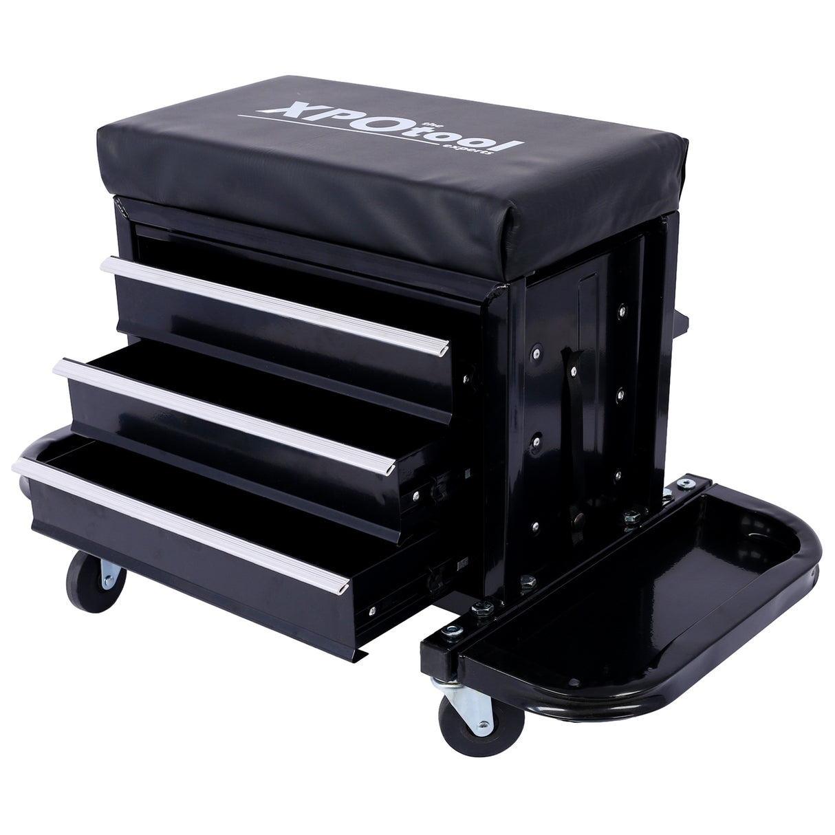 350 Pound Capacity Garage Glider Rolling Tool Chest Seat