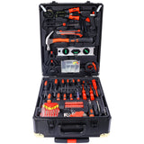 969pcs Home Repair Tool Set Kit Toolbox Storage Case with 4 Drawers Household Tool Kit with Rolling Tool Box