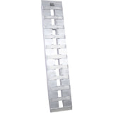 1 Pair Heavy-Duty Ramps with Top Hook Attaching End Universal Loading 60" X 12" 6600 LBS Aluminum--Silver