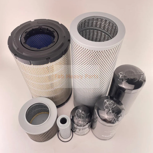 Filter-Service-Kit passend für Komatsu Engine 6D102 Bagger PC200-6