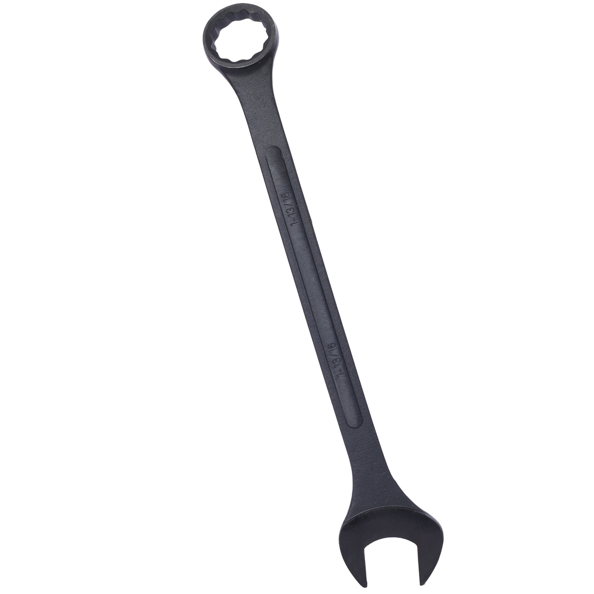 Jumbo Combination Wrench Set Extra Large SAE 1-5/16'' hanggang 2'' Black Oxide na may Pouch na 11 piraso