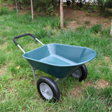 Schubkarre, zweirädriger Trolley für Green Garden, 15 Zoll, pneumatisch