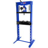 20 Ton Hydraulic Shop Press H-Frame Garage Floor Adjustable with Plate Working Table Taas