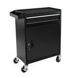 Rolling Garage Workshop Organizer Detachable 5 Drawer Tool Chest with Large Storage Cabinet Tool Box Organizer Black