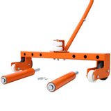 Heavy Duty Adjustable Tire Wheel Dolly for Workshop Garage-Orange