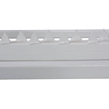 Soporte para plataforma rodante para troncos de alta resistencia, color blanco, capacidad de 1100 libras