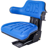 Asiento de tractor Acero Azul Capacidad de 110-265 lbs