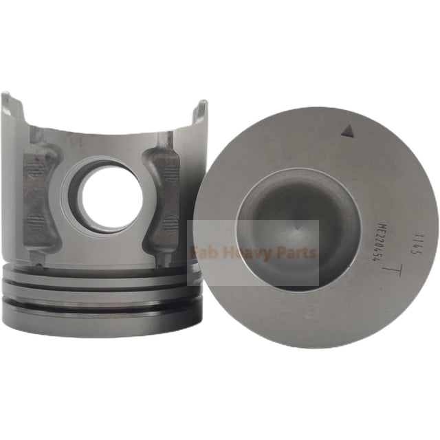 Piston ME220454, 1 pièce, adapté au moteur Mitsubishi 4D34 6D34