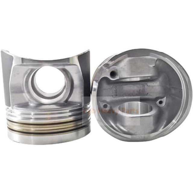 1 Piece Piston With Pin And Clips 1-12111-009-1 Fits For Isuzu 6WF1TC 6WF1TCC Engine Parts