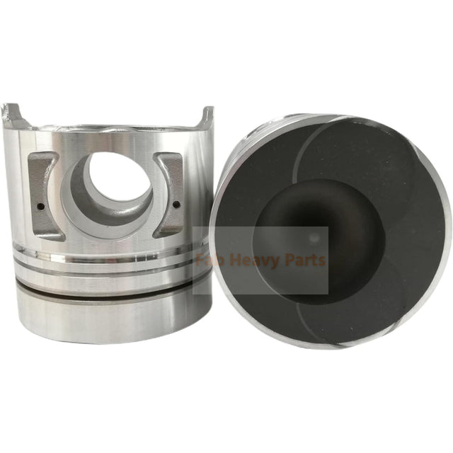 1 Piece Piston With Pin And Clips 12011-96504 Fits For Nissan PF6T Engine Parts