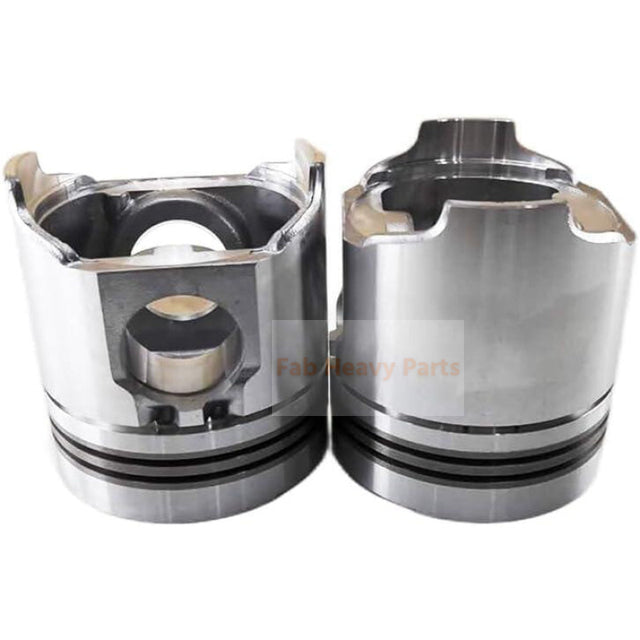 1 Piece Piston With Pin And Clips 1290338 8N3102 1654262 Fits For Caterpillar 3304 3306 Diesel Engine