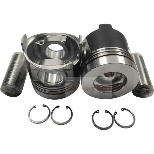 1 Piece Piston With Pin And Clips 129F01-22080 Fits For Yanmar 4TNV94FHT Engine Parts