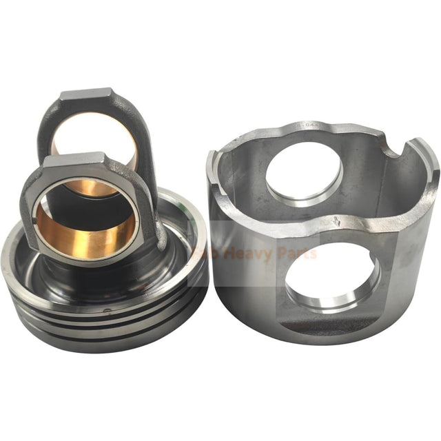 1 Piece Piston With Pin And Clips 158-0446 192-8810 Fits For Caterpillar 3456 C-12 C-15 C-16 Engine Parts