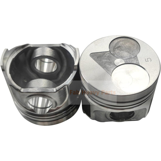 1 Piece Piston With Pin And Clips 15821-21110 Fits For Kubota Z402 Engine Parts