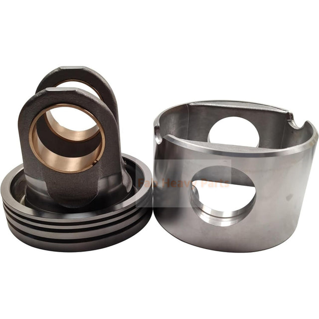 1 Piece Piston With Pin And Clips 163-0930 123-4612 Fits For Caterpillar 3412 3412C 3406C Engine Parts