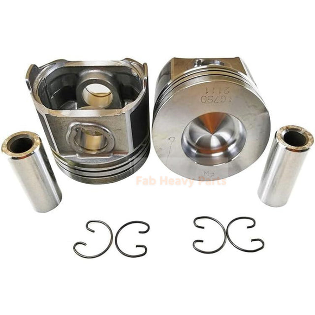 1 Piece Piston With Pin And Clips 1G790-2111 1G790-21112 Fits For Kubota V2403 V2203 Fits Carrier CT4-134DI V2203DI Engine