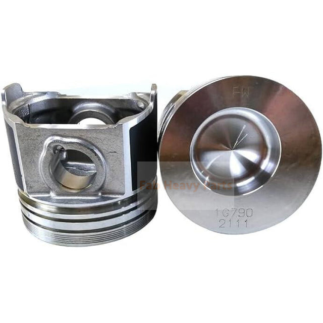 1 Piece Piston With Pin And Clips 1G790-2111 1G790-21112 Fits For Kubota V2403 V2203 Fits Carrier CT4-134DI V2203DI Engine