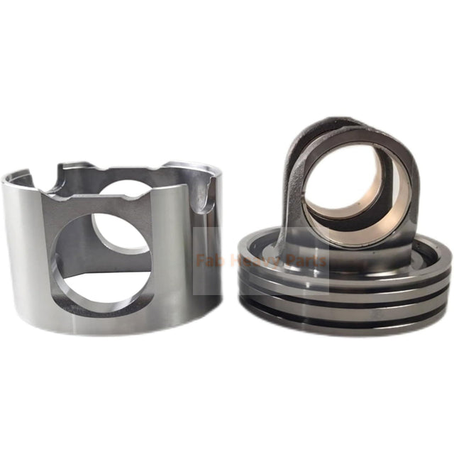 1 Piece Piston With Pin And Clips 238-2710 133-7098 Fits For Caterpillar C-10 3176C Engine Parts