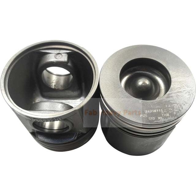 1 Piece Piston With Pin And Clips 3135M111 4115P015 4115P515 Fits For Perkins 1100 Fits Caterpillar 3054C-E Engine