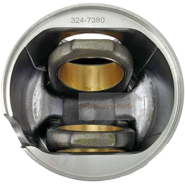 1 Piece Piston With Pin And Clips 324-7380 166-3648 197-9297 Fits For Caterpillar C9 4ZF SAN CLJ Engine