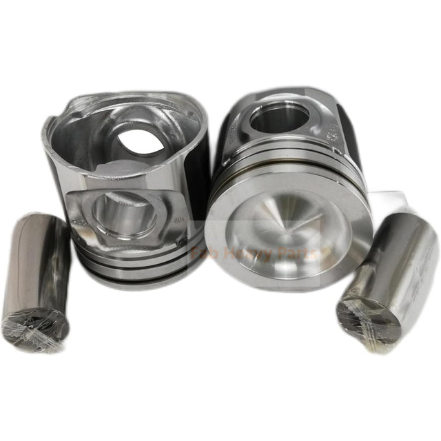 1 Piece Piston With Pin And Clips 374-7389 3747389 Fits For Caterpillar Engine C7.1