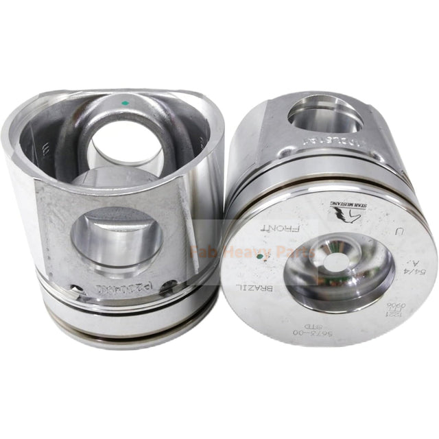 1 Piece Piston With Pin And Clips 3802747 3928673 Fits For Cummins 6B5.9 6BT5.9 6BTA5.9 6BTAA5.9 Engine Part