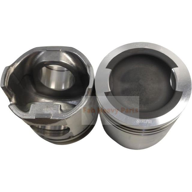 1 Piece Piston With Pin And Clips 3893751 Fits For Cummins L10 M11 ISM QSM Series Engine