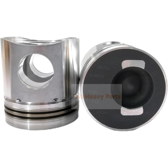 1 Piece Piston With Pin And Clips 3917707 Fits For Cummins 6CT 8.3L 12 Valves Engine Parts