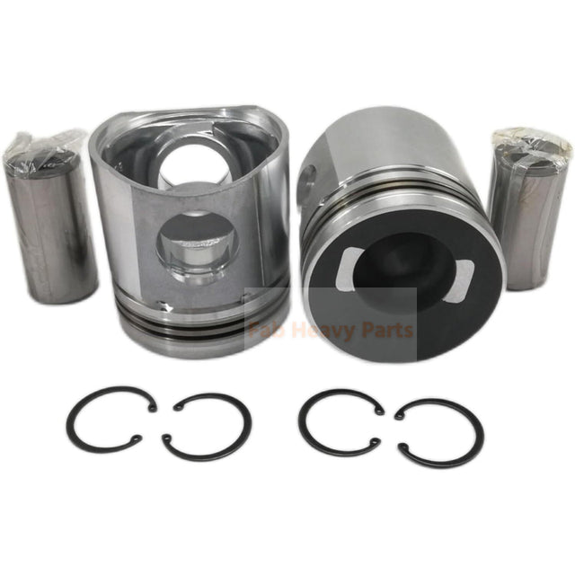 1 Piece Piston With Pin And Clips 3917707 Fits For Cummins 6CT 8.3L 12 Valves Engine Parts